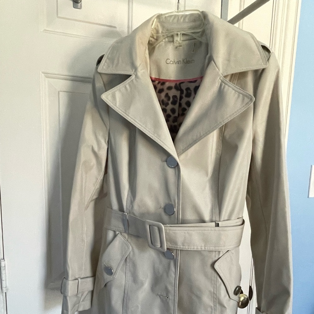 Calvin Klein ladies trench coat